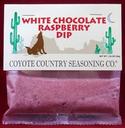 White Chocolate Raspberry Dip